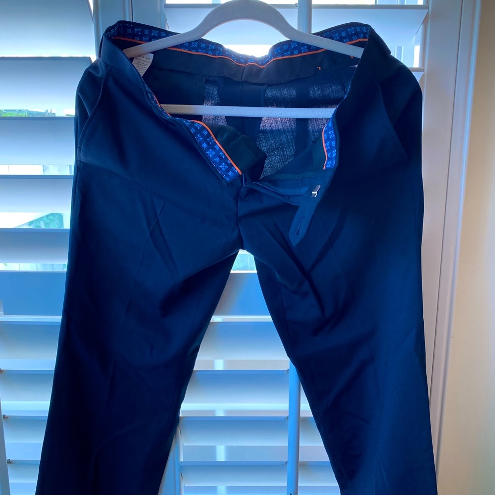 Blue Boys Suit Pants